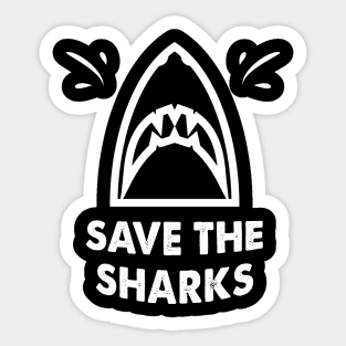 Save the sharks Sticker